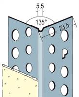 Aluminijasti kotnik 135° 23x23mm 3,0m/palica 50pal/vez 4vez/kart 25kart/pal, Z40433