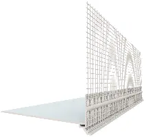 Podstavni cokel profil PVC 100mm 2,0m/palica 10pal./kart 30kart/pal, Z4210000014