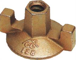 Krožna dvokrilna opažna matica 80mm pocinkana (0128), Z4811280