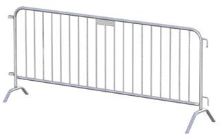Zaporna kovinska ograja pocinkana 2458x1095mm 55kos/pal, Z4812640