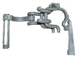 Klinasta fiksna spojka gradbenega odra 1 1/2" 48mm pocinkana, Z4815090