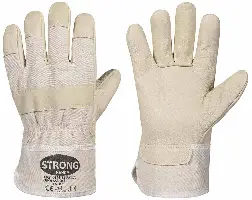 Rokavice 88 PAWA, svinjsko usnje, rumene, podložena dlan WP 301 CH 0174 Vel.10,5, VPE120, Z502