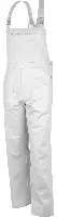 Delovne hlače s oprsnikom, bele, 240 g Vel. 56, Z51156G