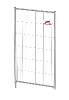 Mobilni element za vrata F2, dim. 2000x1200mm, Z5412298109337