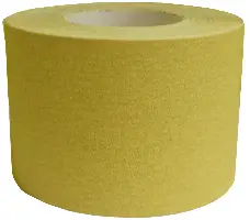 Schleifpapier gelb Körnung 80 115mm 50lfm/Rolle, Z542C780LO
