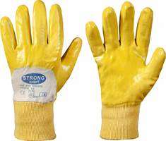 Rokavice TORONTO STRONGHAND® rumene Nitril dvojno prevlečene vel. 10 P144, Z55310