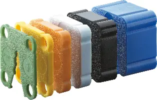 Distančnik za podstavni profil iz PVC 10mm, 100kosov/paket, Z6077009