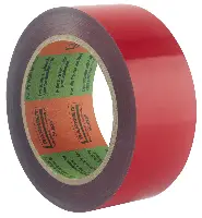 Lepilni trak PE BARNIER® rdeč 50mm x 30m P36, Z609950