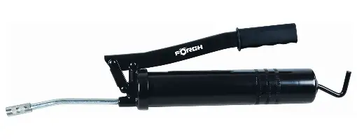 Tlačilka za mast z ročnim vzvodom, kovinska izvedba, upognjena iztisna cev, Z880503