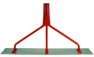 Ravnalec betona aluminij 60cm, gladek, brez držala, Z90111