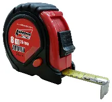 Tračni meter PROFI 25mm x 8m z zavoro in zaponko P12, Z986481LO