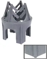 Talni distančnik za armaturo 4-noge 30mm 6-20 koničasto stopalo 250kosov/vreča 6vreče/Ü-žakelj 8Ž/pal, ZATVS30