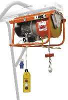 Konzolno dvigalo IORI DM300E 230V nosilnost 300kg 25m jeklena vrv, ZDM300E