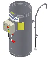 Lonec z vlečnim kablom za 50m transportne višine GEDA 500Z/ZP 2, ZG1088