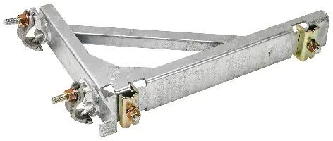 Držalo zobate tirnice za GEDA 200Z, 1x za osnovni element in 1x za vsake 4m montažne višine, ZG29807