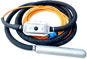 Hochfrequenz-Beton-Innenrüttler LAIER LGU d= 58mm mit integr. Frequenzumformer 230V, ZLGU58