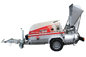 Stroj za estrih BMS ALPHA CR s košaro, z dvojnim delovanjem cilindra, ZLO112ALPHACRB