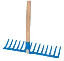 Grablje 16 zob za gramoz z ročajem P5, ZR7160G