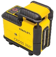 Linijski laser STANLEY® CROSS 360 rdeči žarek, držalo, baterije, torbica, ZSTHT77504-1