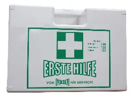 Kovček za prvo pomoč tip I, za do 5 zaposleih, plastičen, ZVKAK