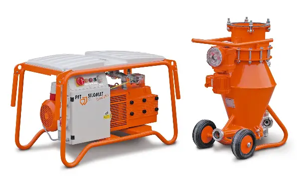 Transportna naprava PFT SILOMAT TRANS PLUS 105, 5,5kW, prenosljiv, za silos na prosti pad, Z00124365