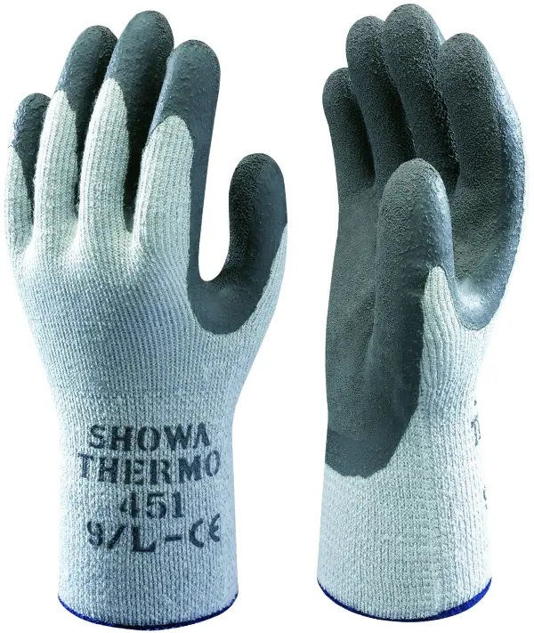 Rokavice latex SHOWA® BEST 451 EN388+EN511, sive, vel. 10, P120, Z023710