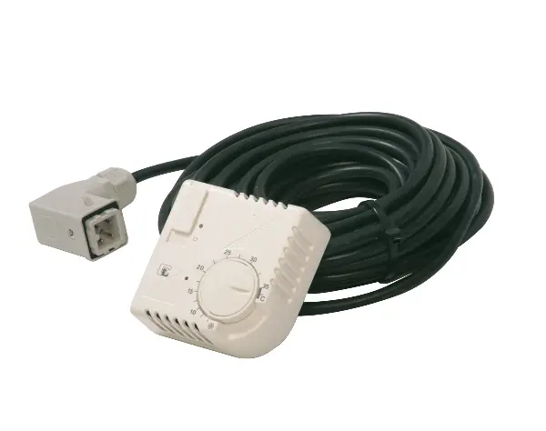 Sobni termostat +5/+30°C z kablom 10m, vtikač 90°, za oljne grelce LORENCIC, Z02AC581