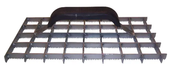 Mrežno strgalo, nazobčeno 280x140mm P1, Z0772502