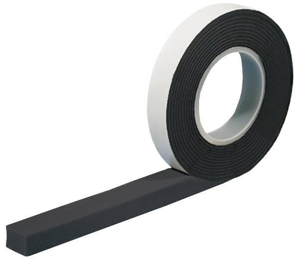 Komprimiran tesnilni trak 10mm širina fuge 1-4mm 13,0m/rola 600Pascal BG1 črne barve P30, Z1014600