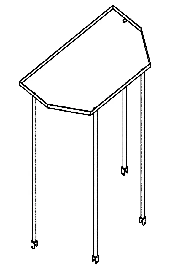 Pokrov za PAM silos za beton 1016 500l in 750l, Z101620