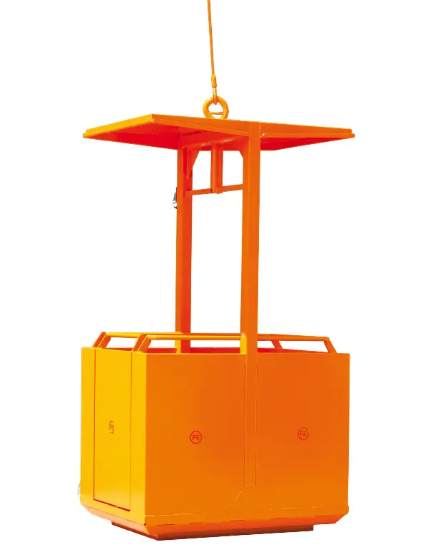 Delovna košara 1071.1, 1410x1000 z jekleno vrvjo in karabinom, Z107101