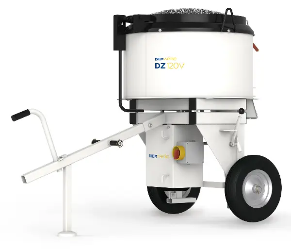 Horizontalni mešalec DIEM DZ 120V prevozen 400V/4,0kW vsebina 196 l mešalna količina 120 l 272kg, Z10727