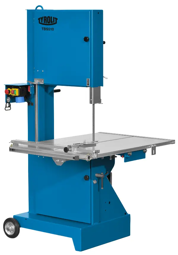 Vertikalna tračna žaga TYROLIT TBS 510 1,5kW 230V z rezalnim tračnim listom, Z11000101