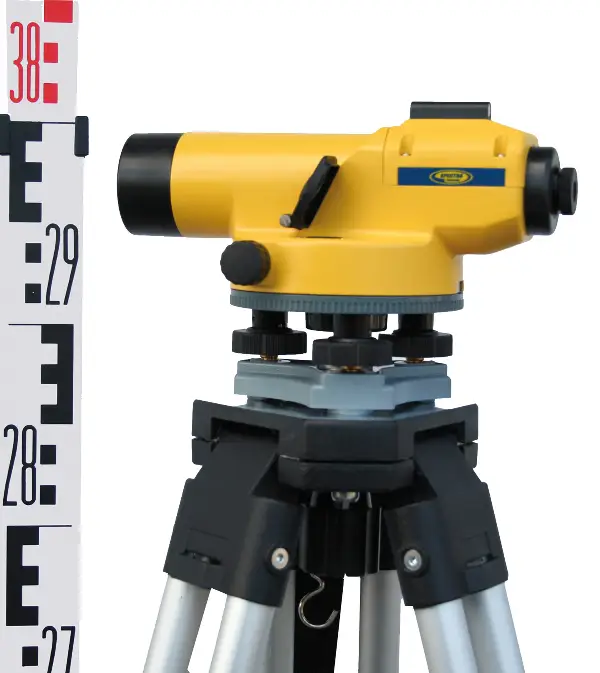 Nivelirni set SPECTRA AL 24M komplet s tenimetrom 5m in stativ 82-147cm, Z110124