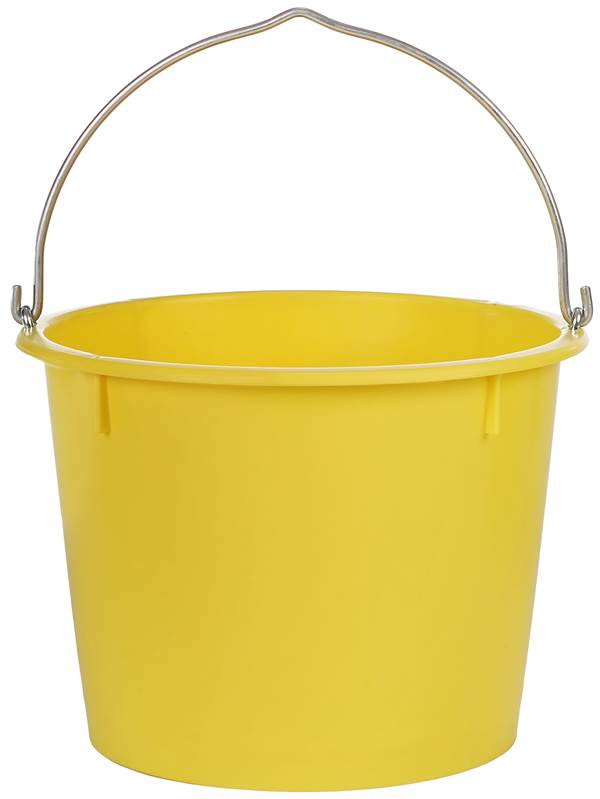Vedro rumene barve 20 litrov, za dvigala 180kos/paleta, Z1102026
