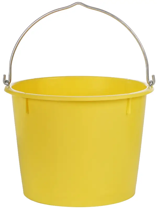 Vedro rumene barve 20 litrov, za dvigala 180kos/paleta, Z1102026