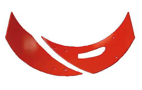 Železna obloga mešalnega bobna EB A 1/2 z iztokom dvodelna, Z1201050210