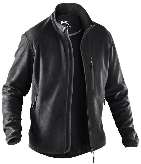 Flis jakna KÜBLER WEATHER črna 245 g/m² vel. XL, Z124299XL
