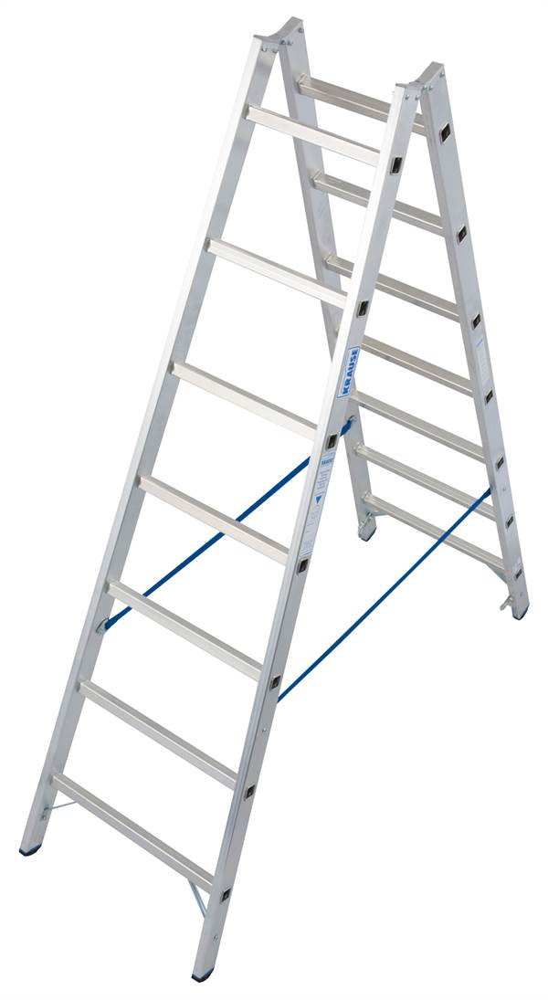 Dvokraka alu lestev KRAUSE® STABILO® 2x7 prečk 2,05m, DV= 3,30m, teža 7,5kg, Z124913