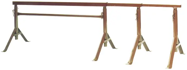 Gerüstbock Putzer 1308.2, 72-97cm Höhe, seitlich verstellbar 150-430cm, lackiert, Z13082