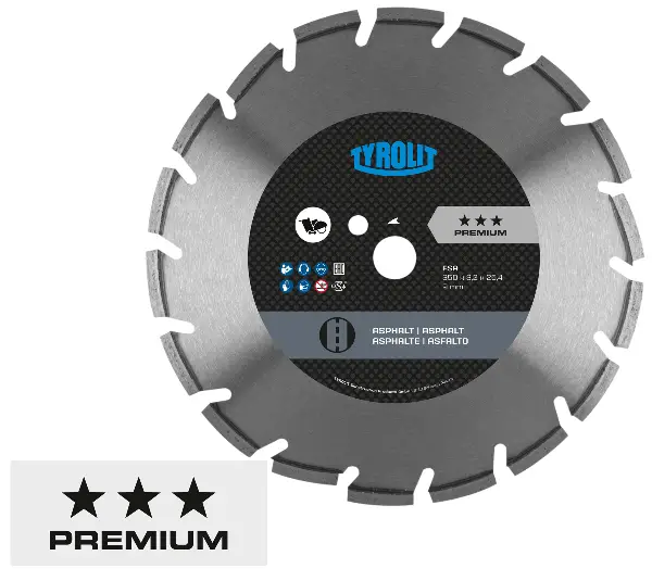 Diamantna rezalna plošča asfalt C7SW 400x3,2x25,4mm FSA TYROLIT, Z14169