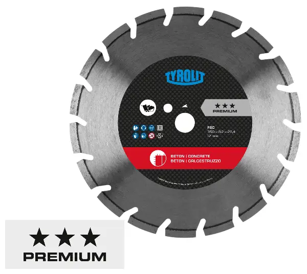 Diamantna rezalna plošča Beton C7W 450x3,6x25,4mm FSC TYROLIT, Z14175
