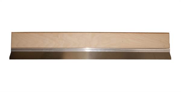Stenska lopatica z letvijo iz aluminija 800mm nerjaveča, močna izvedba P10, Z1640880