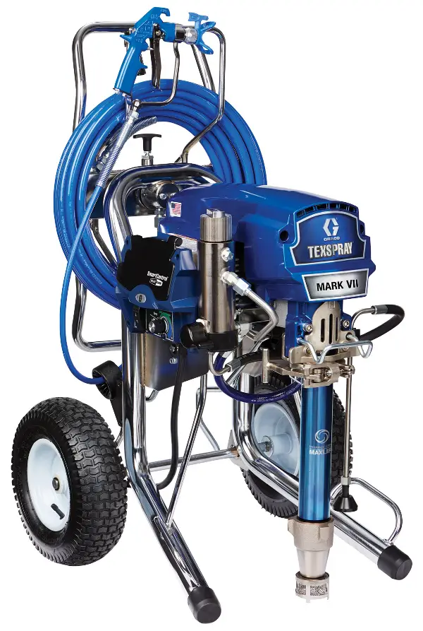 Brezzračna batna črpalka MARK VII HD Standard 230V, pištola, cev za material, šobe, Z17E665