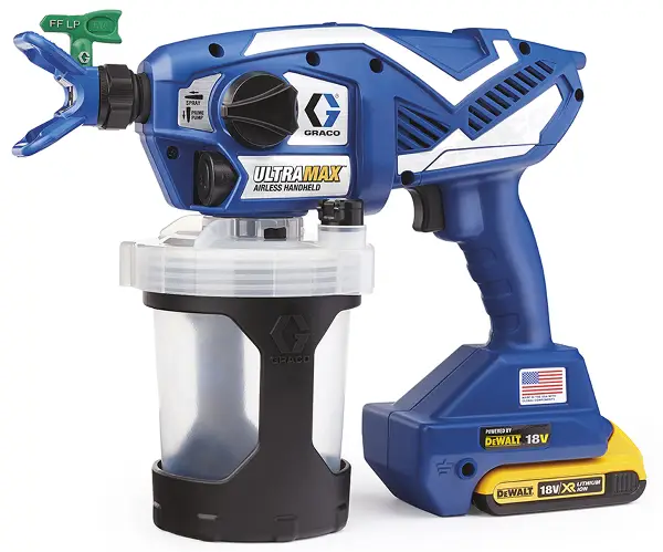 Brezzračna-aku-ročna pištola ULTRAMAX HH, 2 Li-Ion bateriji, 2 šobi, v kovčku, Z17P2580