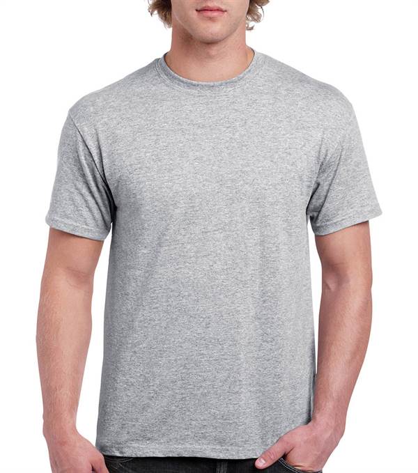 Majica Gildan Heavy Cotton, siva, 180 g/m², vel. XXL, P12, Z18009SGXXL