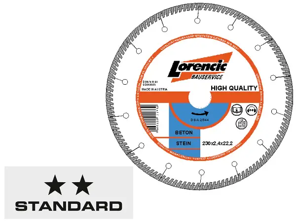 Diamantna rezalna plošča High Quality C3R 230x2,4x22,2mm XB modra Xpert TYROLIT, Z18468