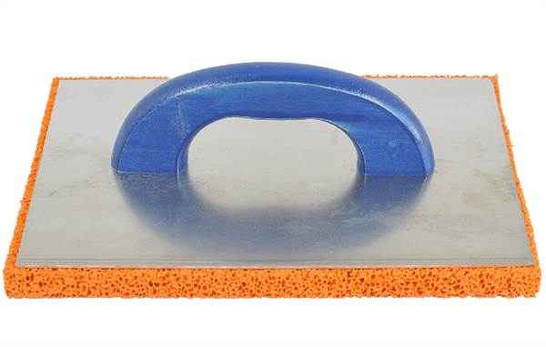 Zaribalka alu. z oranžno grobo peno 320x220mm, Z20300320