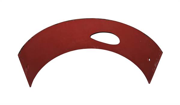 Železna obloga bobna z iztokom - 6mm HARDOX MIXOKRET PM, Z212322000