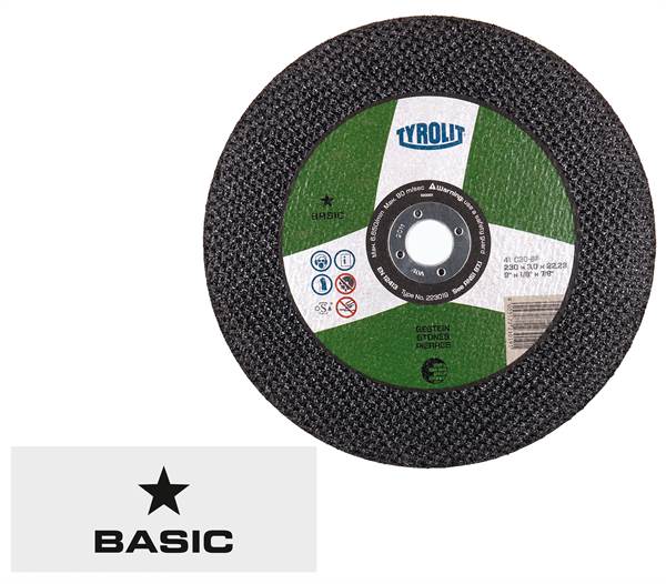 Rezalna plošča za kamen 41, 230x3,0x22,23mm C30-BF TYROLIT, Z223019